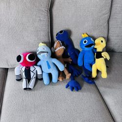 Rainbow Friend Plushies 