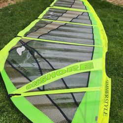 Simmer Style Onshore 5.2 And 5.7 Windsurfing Sails