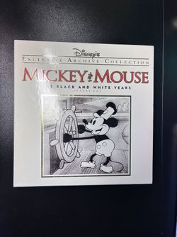 Mickey Mouse Black And White Years Vol 1 Laserdisc