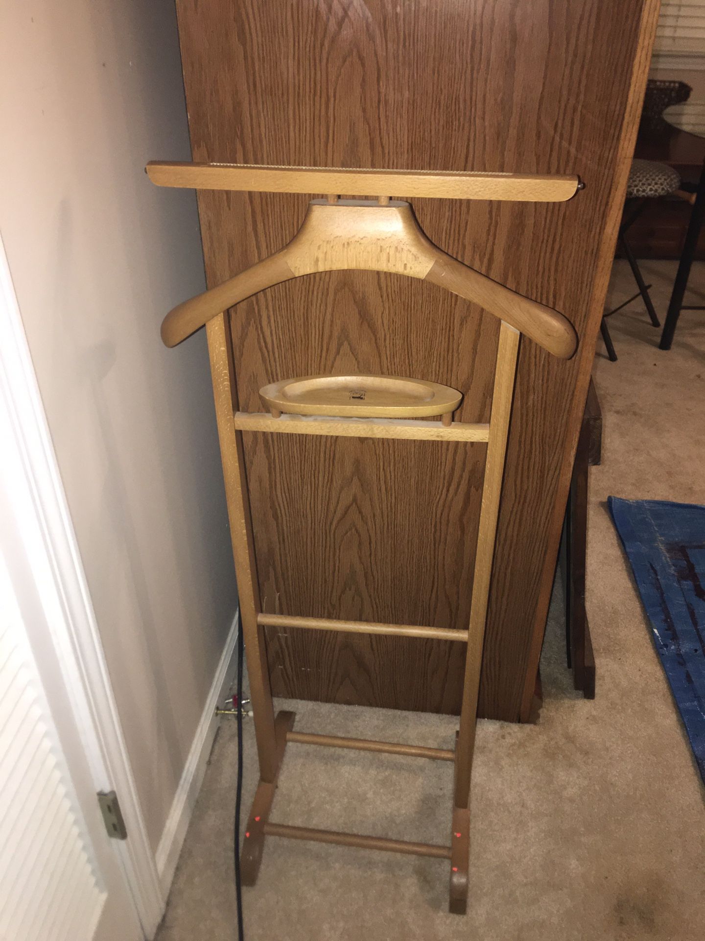 Antique clothes butler made in Italy