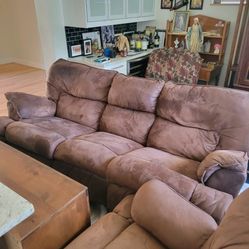 Reclining Couch And Recliner