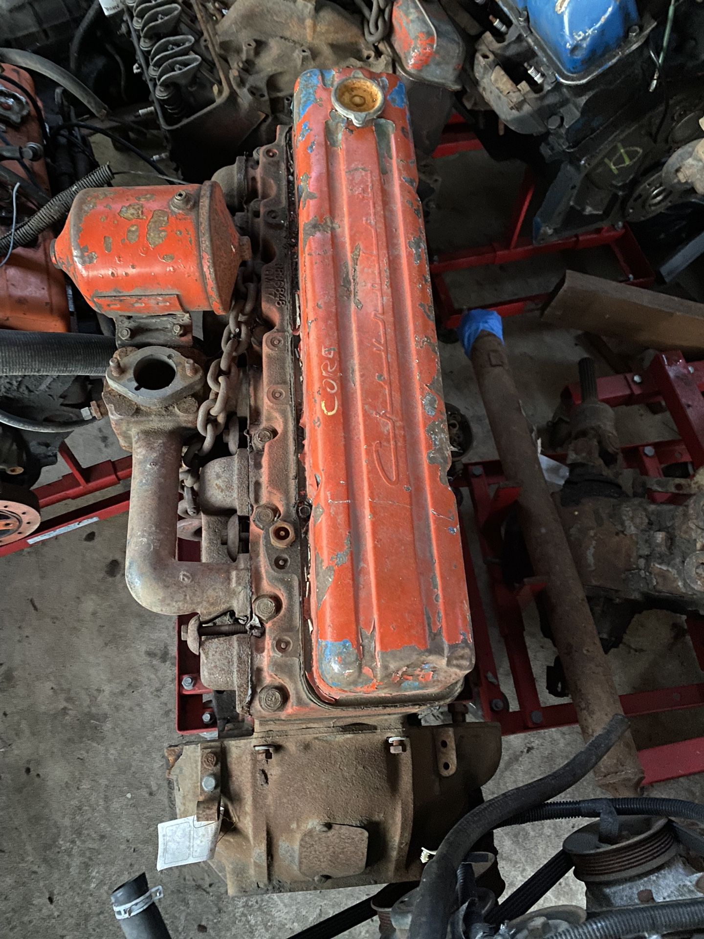 235 Chevy Engine