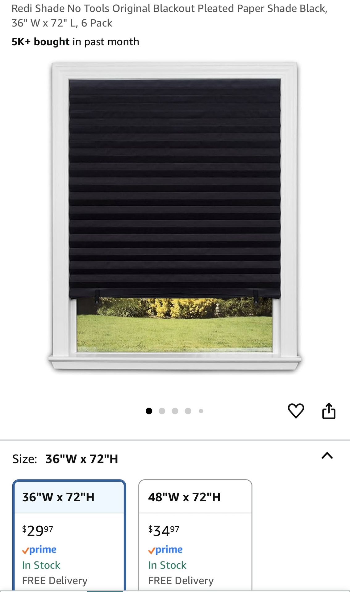 Adhesive Blackout Paper Shades