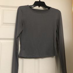 Gray TikTok Shop Shirt SIZE MEDIUM