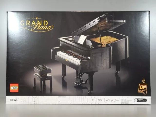 NEW Factory Sealed Authentic LEGO Ideas 21323 Grand Piano 3662 pcs Bricks