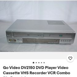 Go Video Dv2150 DVD Player Video Cassette VHS Recorder