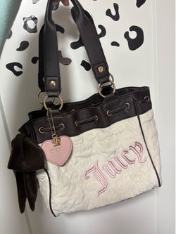 Juicy couture daydreamer white bag