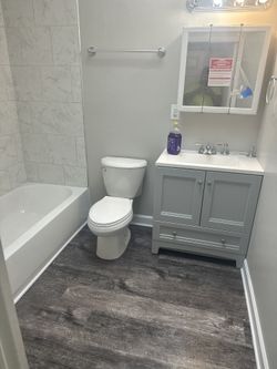 bathroom renovation and drywall and finishing and painting and much more