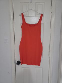 Orange 🍊 dress Size M