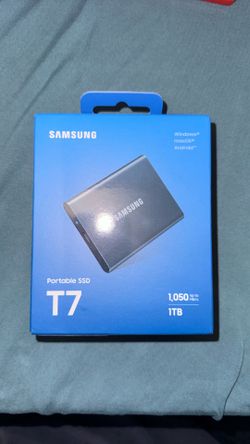 Samsung T7 Portable SSD, 1TB External Solid State Drive