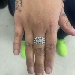 14k White Gold Engagement 