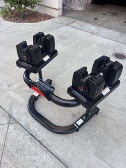 Adjustable dumbbells