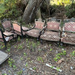 Antique Couch Set 17th-18th Century 