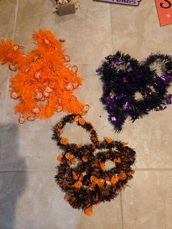 Halloween garland