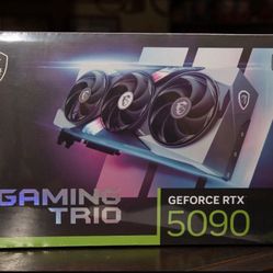 MSI Nvidia GeForce RTX 5090 32G gaming Trio OC GDDR7 Gen 5 Graphics card 