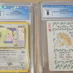 Two Cgc Graded Cards Lot
