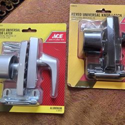 KEYED (LOCKING) UNIVERSAL KNOB/LATCH *NEW*