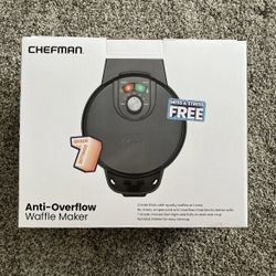 Antioverflow Belgian Waffle Maker 