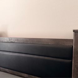 Bed frame and dresser