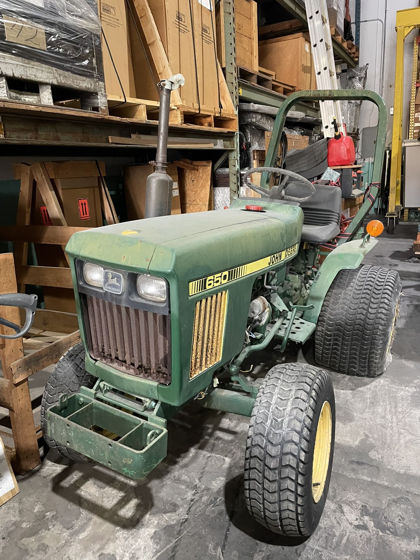 John Deere 650 Tractors 2 Units