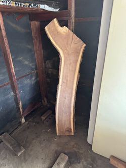 Live Edge Wood Slab black walnut