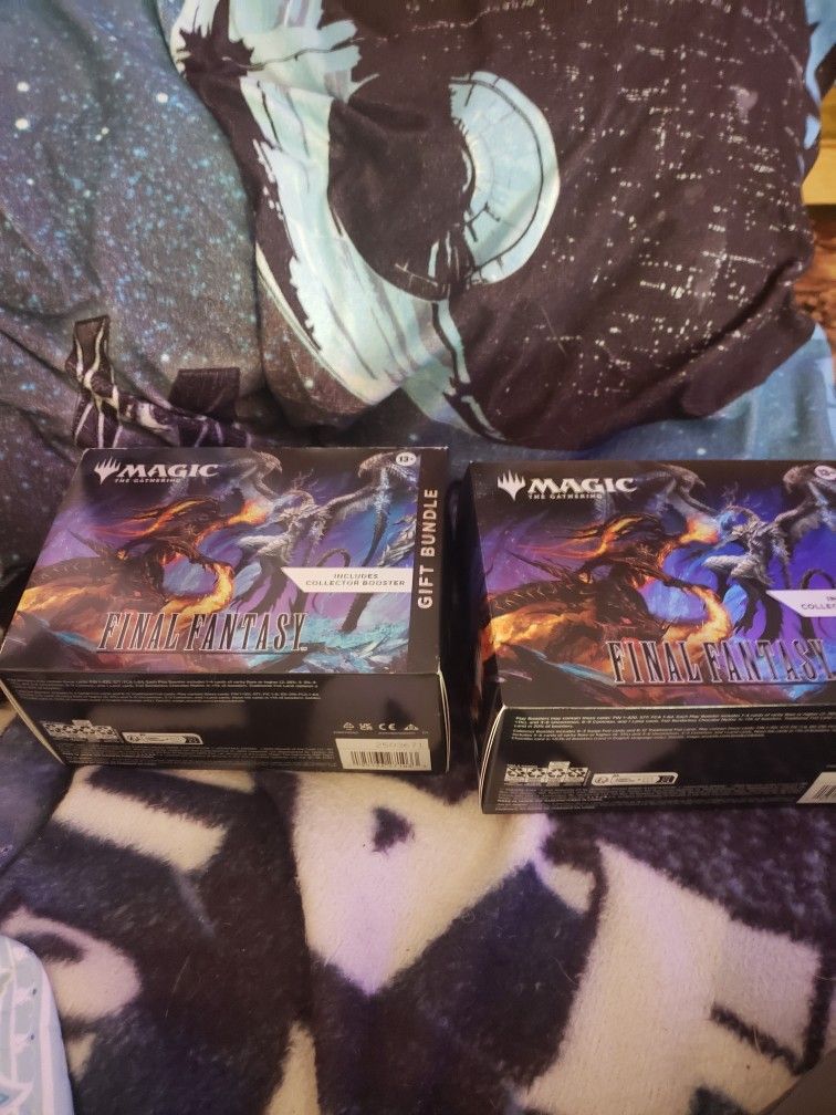 Magic The Gathering  Final Fantasy Gift Bundle [2] And All 4 Commader Deck Bundles