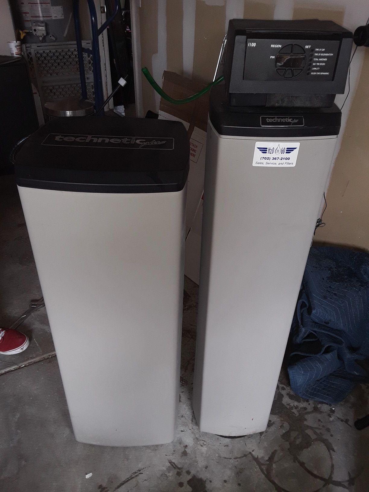 Technetic plus water softener system