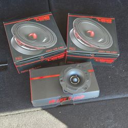 Ds18 2 Speakers And Tweeters $120 Dont Need Them Anymore 