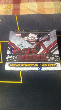 Topps chrome marvel Deadpool