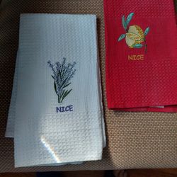 2 Tea Towels...from France...new & unused