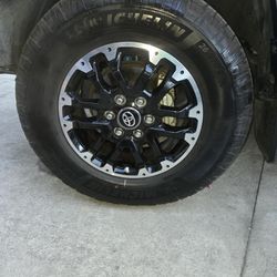 Tires with all rims, 100% 