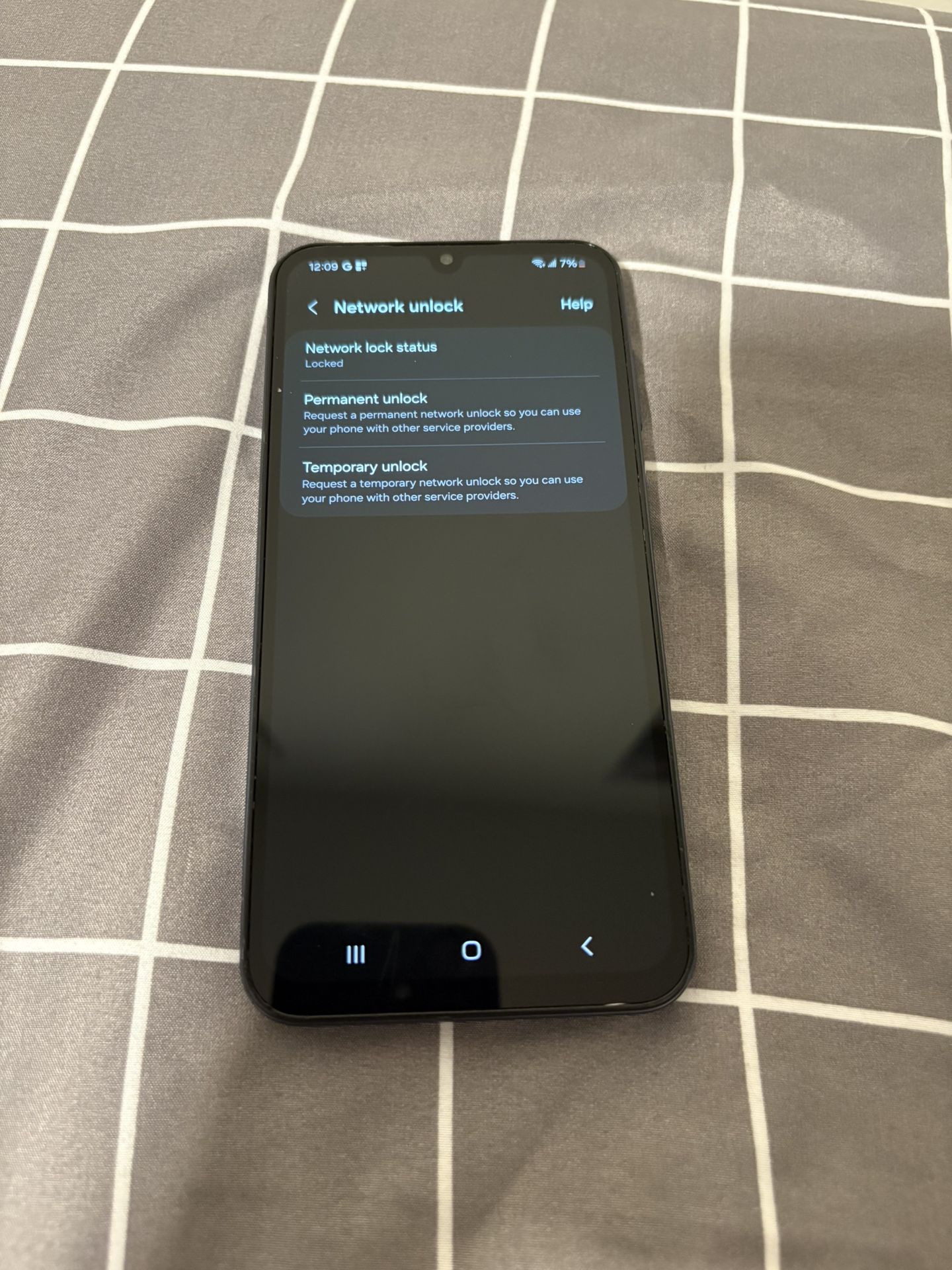 Samsung A15 T-Mobile Locked