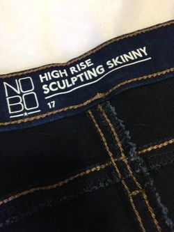 Various name brand clothing sizes in pictures