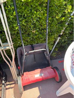 Manual mower