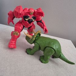 🦖🤖 Dinosaur & Hero Figure Bundle – Imaginext + Marvel