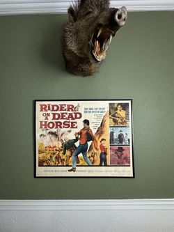 Vintage Western Movie Poster 