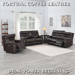 Top Grain Leather Power Reclining Couches Sofa Furniture Sectional 