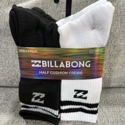 Brand New Men's Billabong Socks 