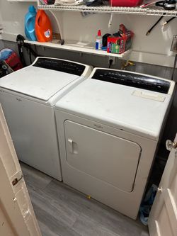Whirlpool Cabrio washer and dryer set