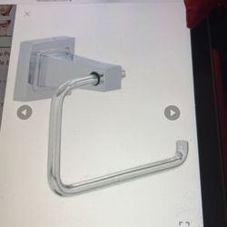Glacier Bay Single Post Toilet Paper Holder In Chrome