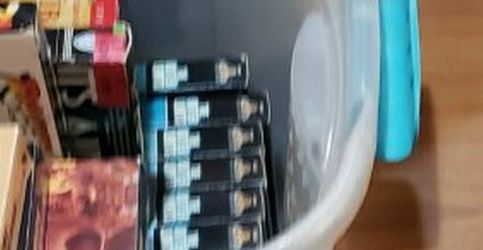 VHS Movie And Storage Bundle