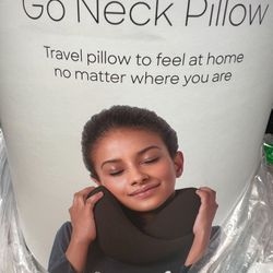 Ostrichpillow- Go Neck Travel Pillow - Premium Memory Foam-  washable Cover & travel bag . 