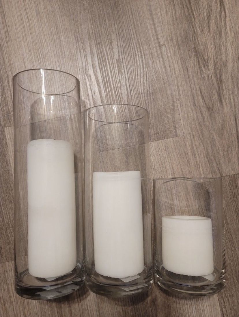 Candle Holders 12", 10", 9"
