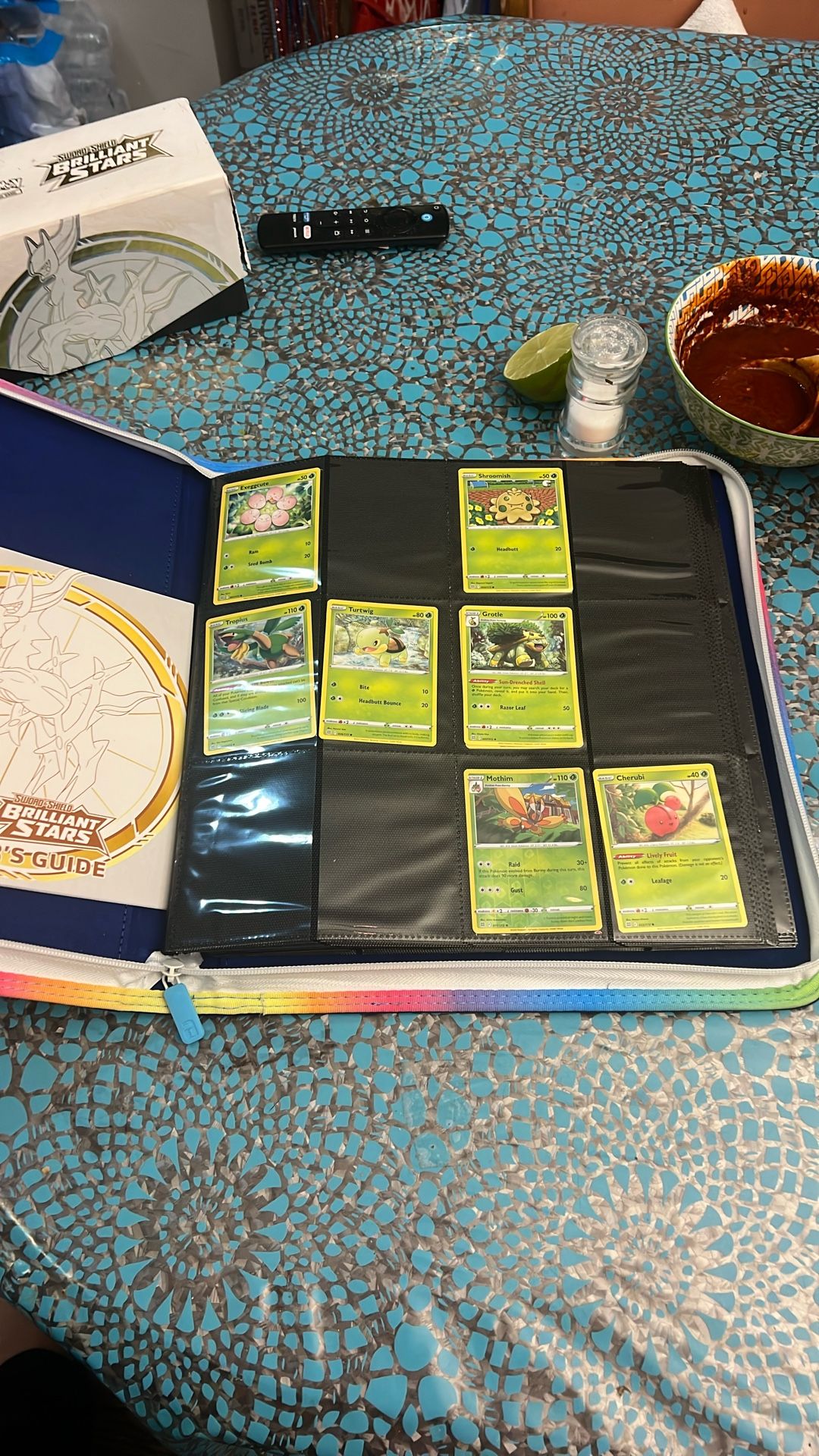 Pokemon TCG Brilliant Stars Set! (incomplete) + Box