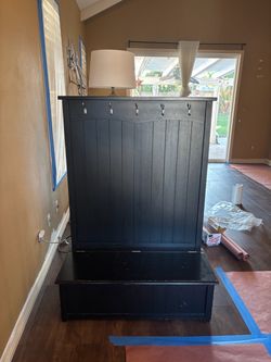 Coat rack and blanket storage