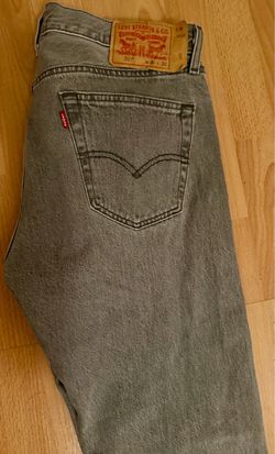 Levi's 501 Grey Jeans W34 L30