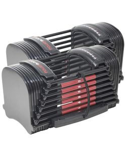 Powerblock 50 Pair of Adjustable Dumbbells Brand New