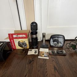 🍷☕🍞 Kitchen Starter Bundle – Coffee Maker + Toaster + Wine Set + More!