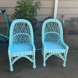 Children’s Wicker Chairs 