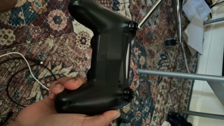 Black ps4 controller